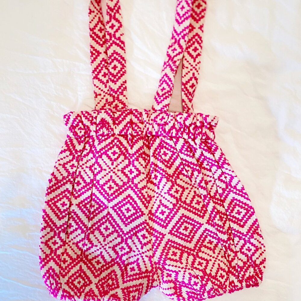 Lali Kids Jacquard Suspender Romper